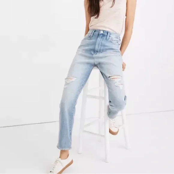 Madewell Mom Jean in Gilford Wash - Size 32 - Picture 1 of 7